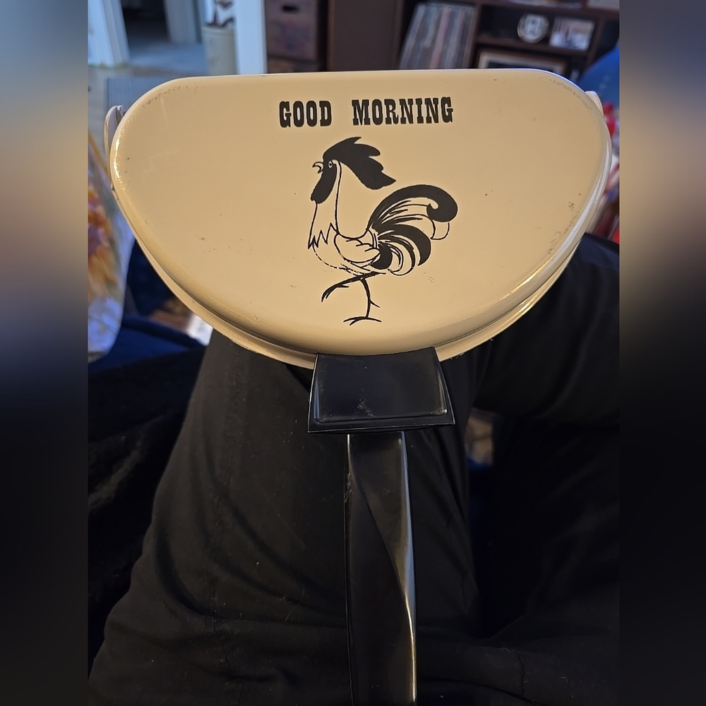 Nordic Ware Good Morning Rooster Non-Stick Frittata Omelet Pan c1964 Made in USA